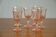 Set of 6 art deco liqueur glasses