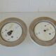 Vintage sconces set of 2 ceiling flush mount lights ice glass Austria 1970s