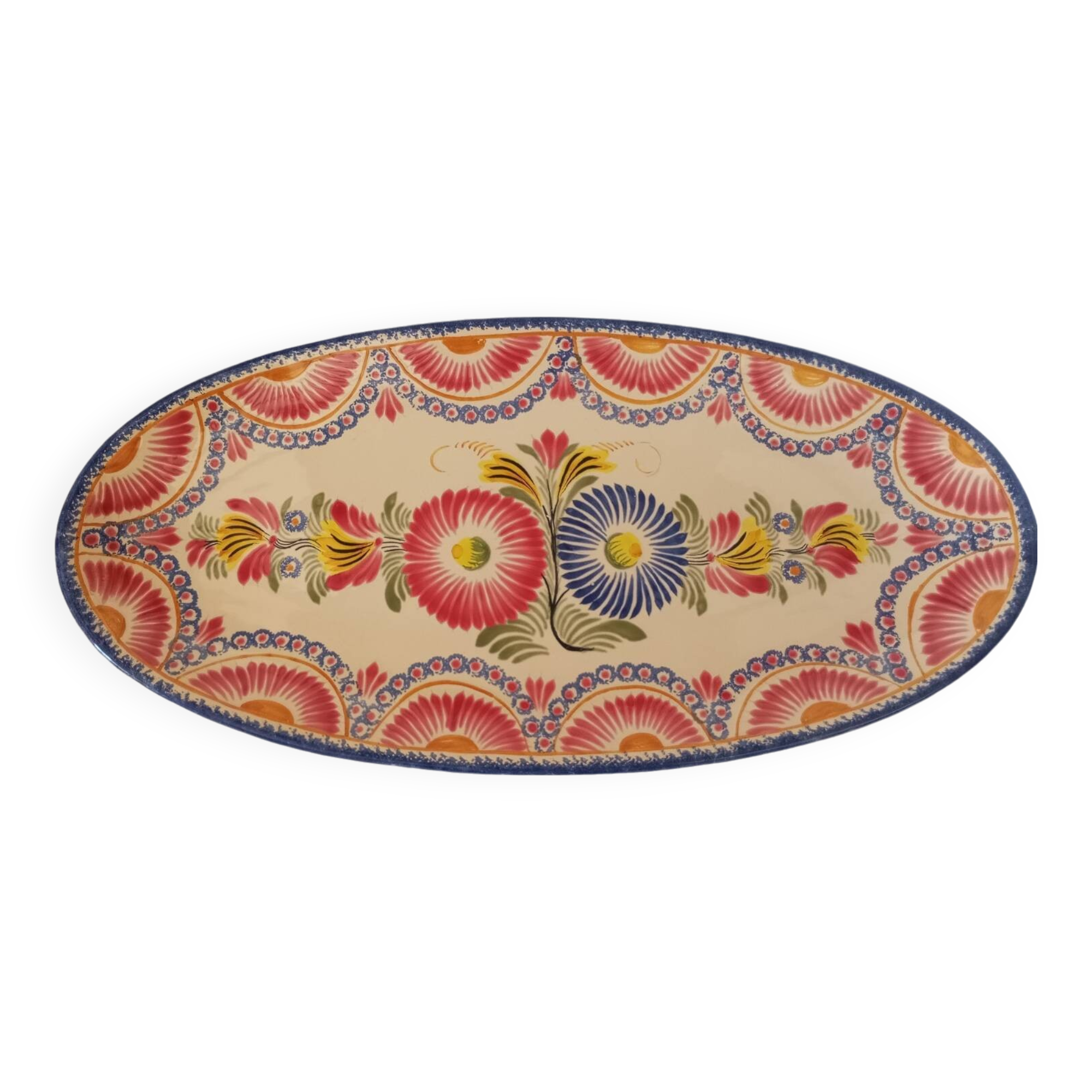 Large Henriot Quimper dish