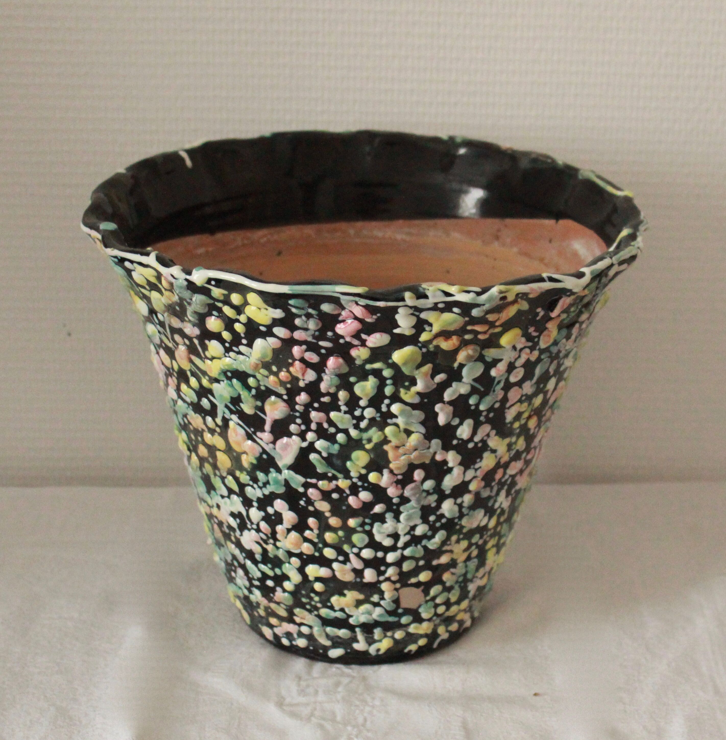 Cache pot ceramic Vallauris