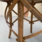 Cane dining table