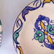 Duo of ceramic dishes from Fez in Morocco