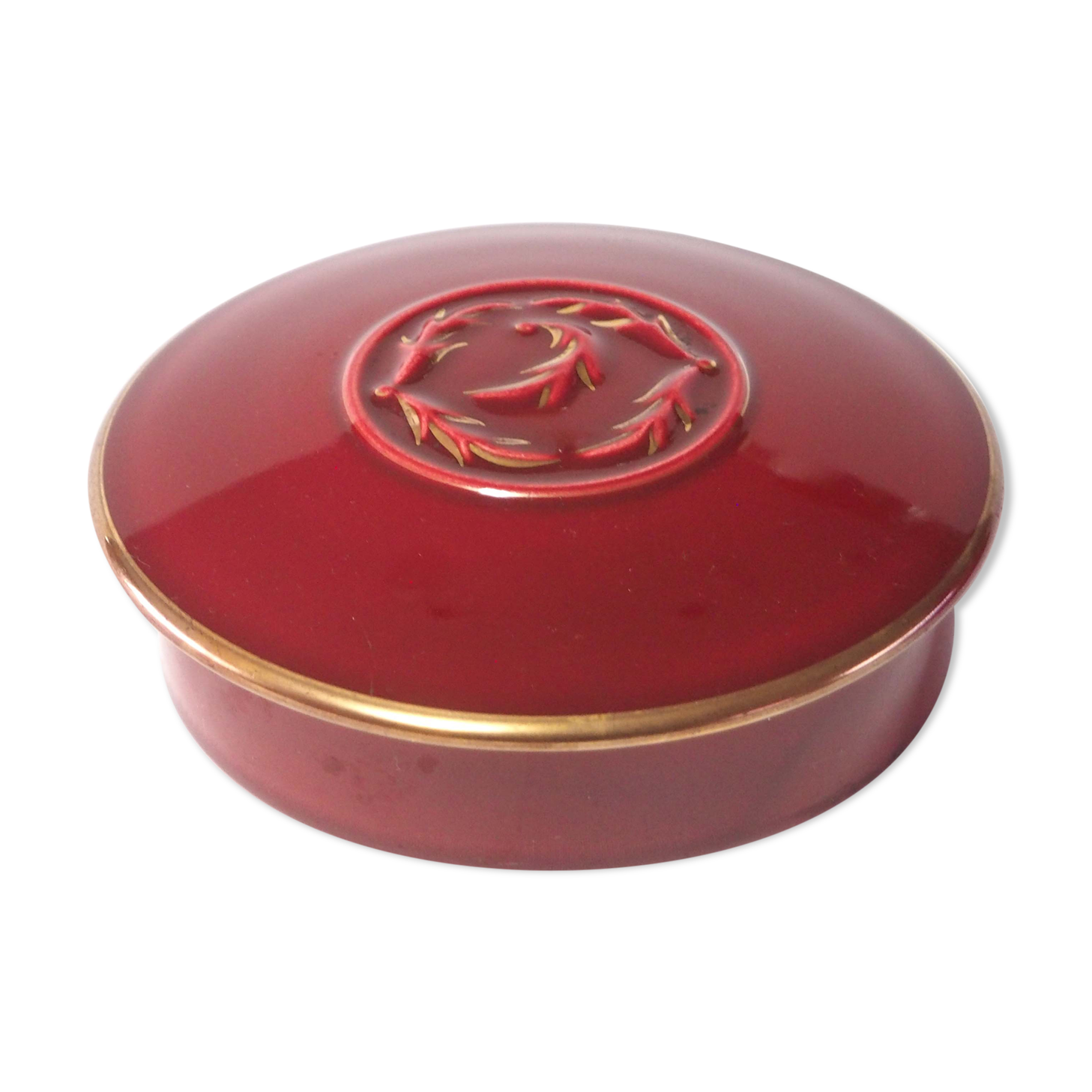 Earthenware candy box