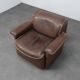 DS-12 leather lounge chair by De Sede, Switzerland, 1970s