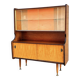 Vintage wooden display cabinet – 1960s/70s