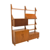 Teak "system" library, Denmark, 1960