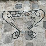 Wrought iron coffee table