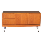 Retro Teak 1960s Mcintosh Sideboard On Hairpin Legs