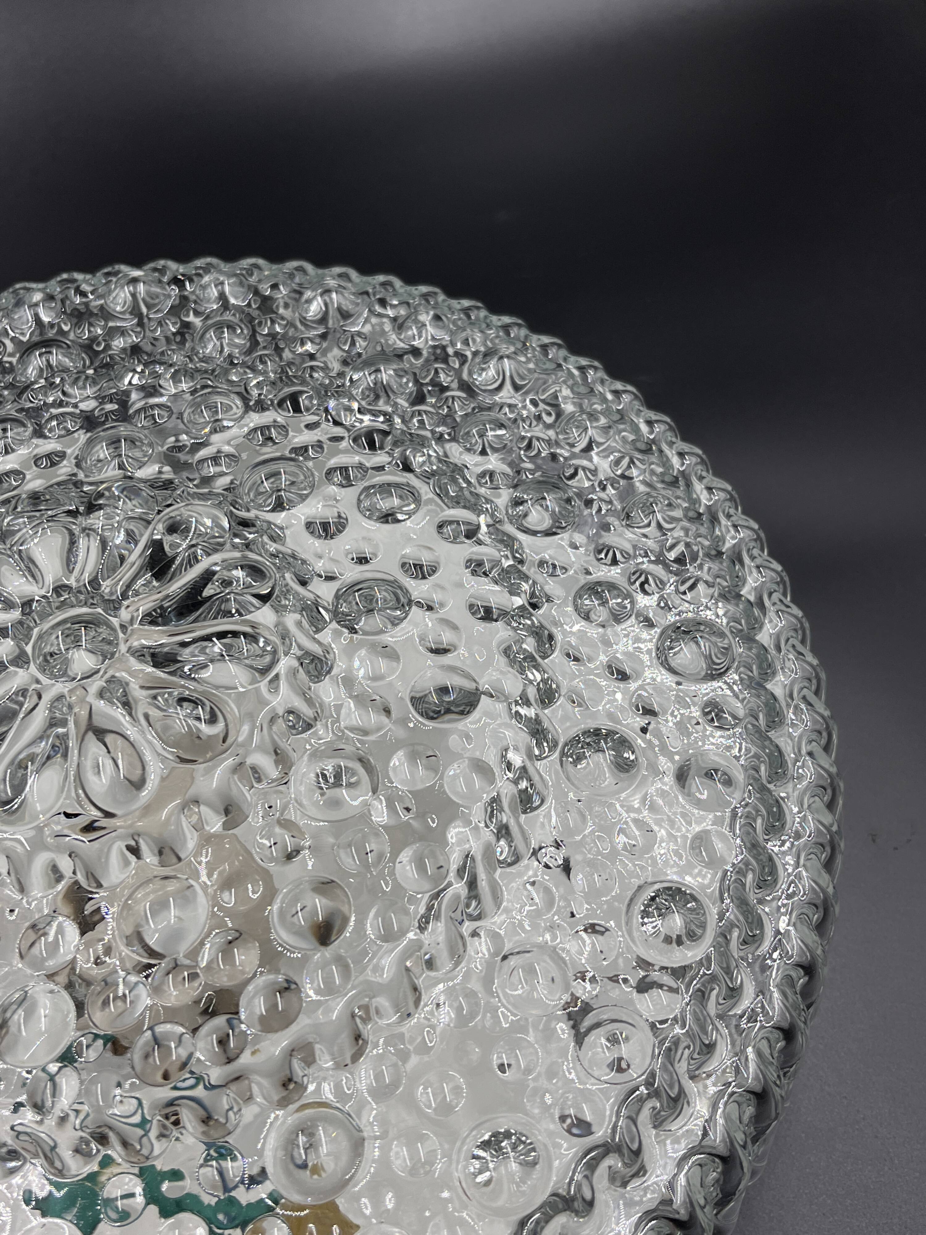 Plafonnier en verre Helena Tynell pour Limburg