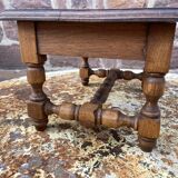 Vintage rustic footrest