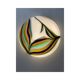 White Murano Glass Wall Lights by Simoeng – Set of Two