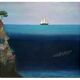 Figurative Blue Painting