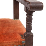 State armchair in palm wood, 1920