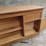 Antique counter kitchen island shop counter oak