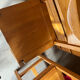 Set of 4 “Hongisto” chairs in solid pine – Ilmari Tapiovaara / Lauk