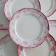 Set of 7 iron earth plates Onnaing Narcisses