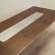 Oak table, Danish design, 1970s, manufacturer: Uldum