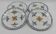 Set of 4 Sarreguemines plates