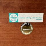 Coffee table in rosewood by Rasmus Solberg