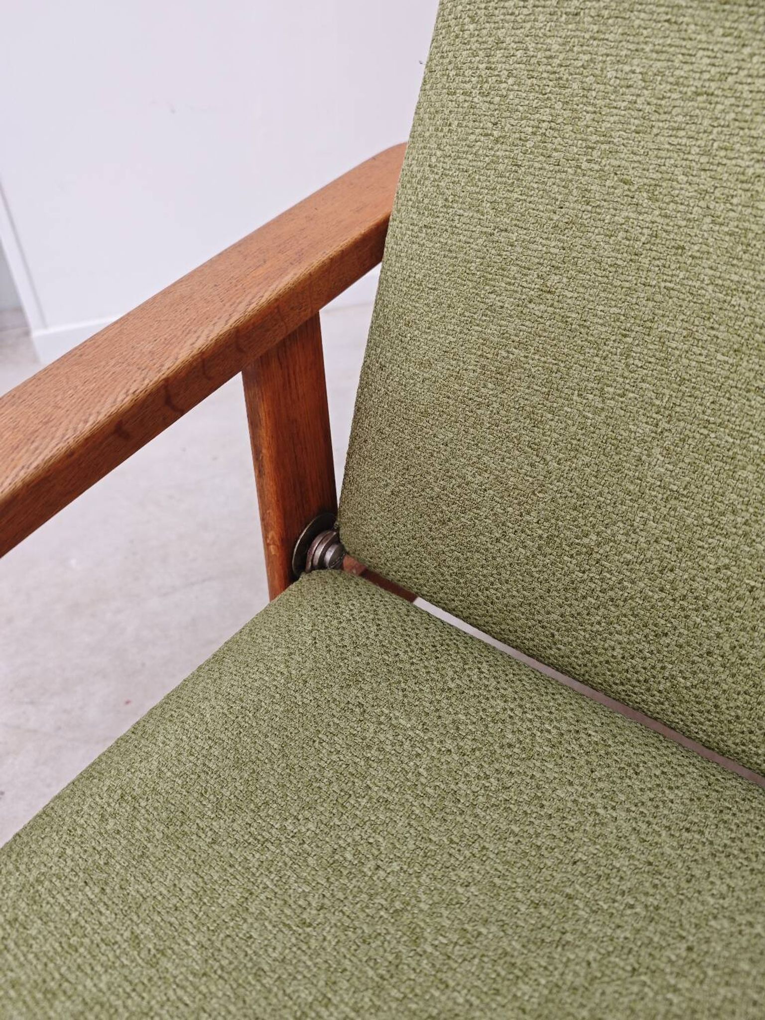 Green Banquette Daybed from Czechoslovakia 1960