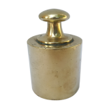 Weight of brass scale of 2 kg