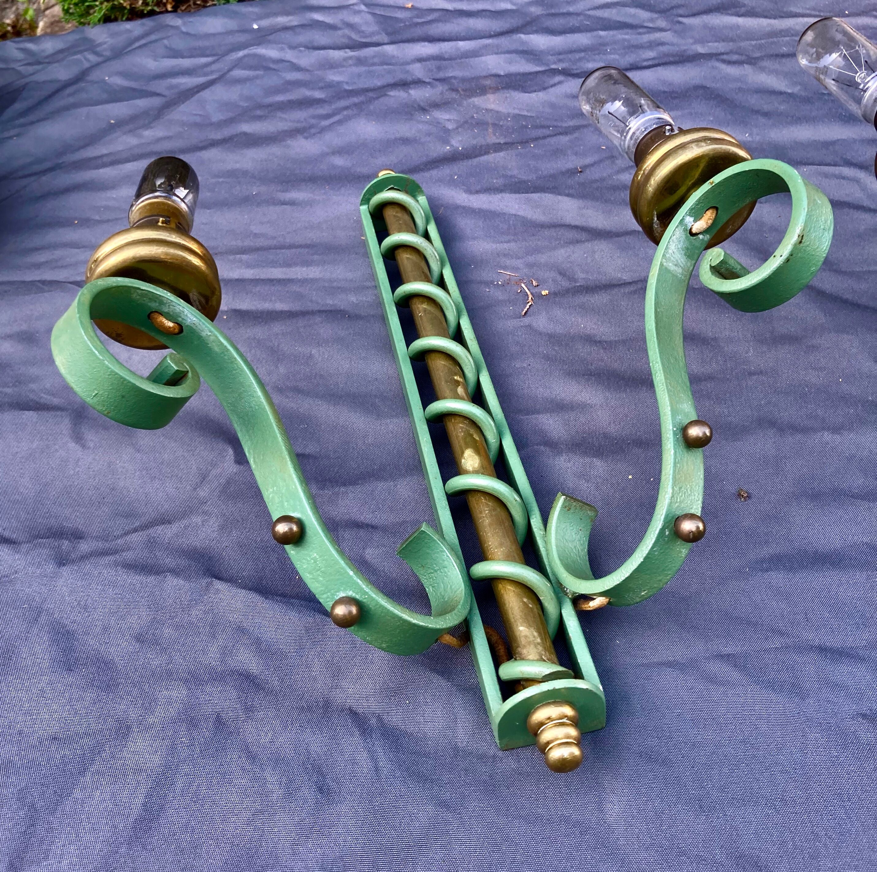 Pair of wall lamps 1940/1950