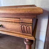 Vintage shelf with marble