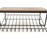 Scandinavian teak wall shelf, Sweden, 1960s