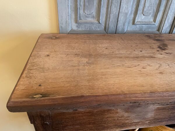 Étagère de boulanger, étagère de cuisine, étagère de collection début XIXe siècle chêne