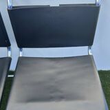 Paire de chaises MR 10 avec lacets Mies Van der Rohe, Knoll International