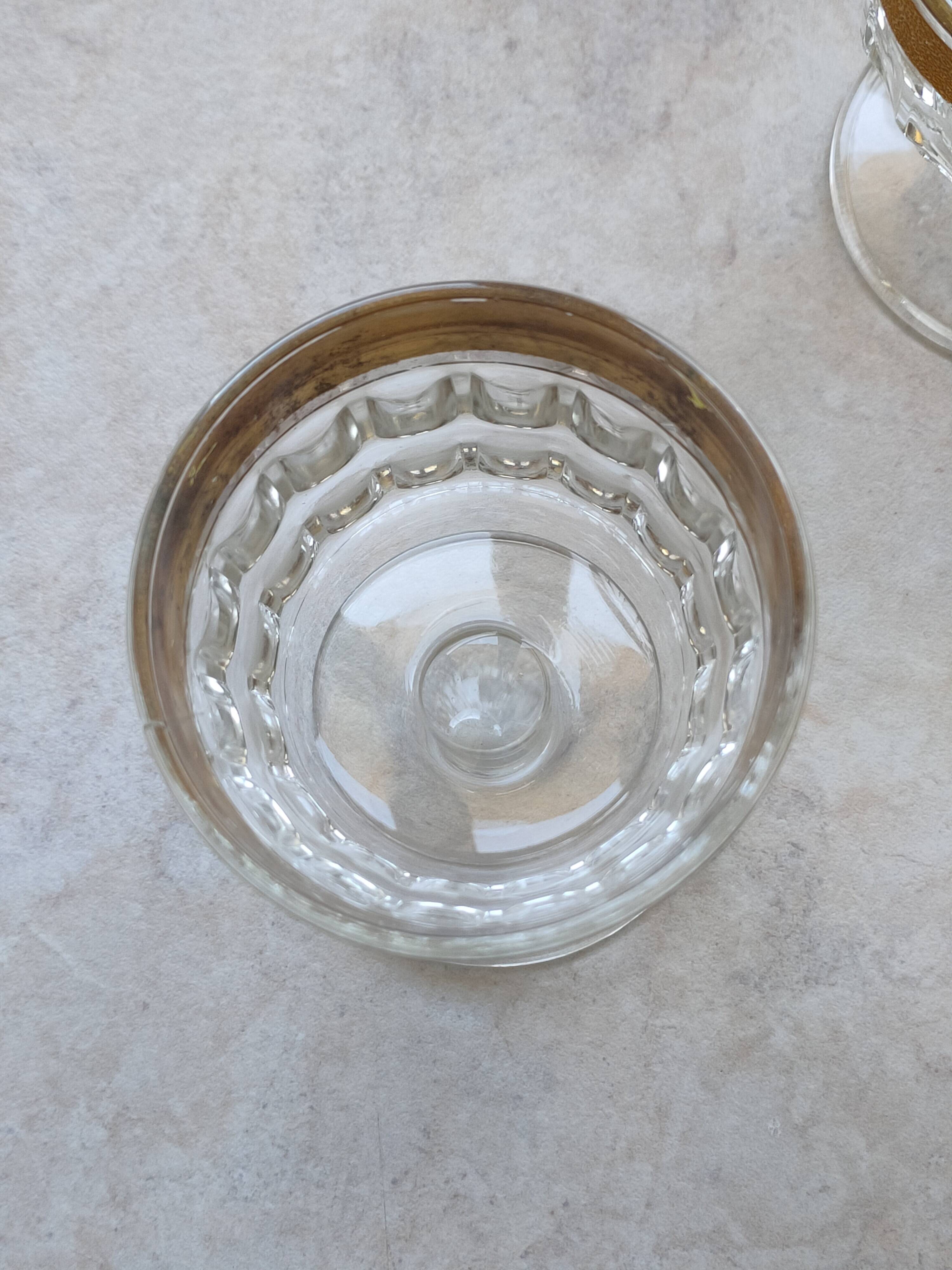 Small 50s whiskey glasses.