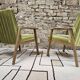 Paire fauteuil vintage style scandinave