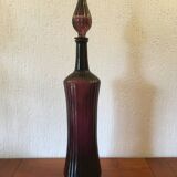 Italian blown glass carafe bottle