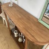 Walnut veneer display cabinet 1956