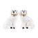 Ceramic dog figurines, English style, 1970s, made in England