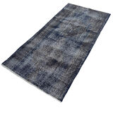 Distressed turkish narrow runner 205 x 96 cm