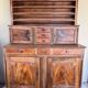 Vaisselier Dauphinois XIXe en merisier, buffet 2 corps