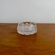 Cendrier en cristal de bohème