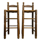 Pair of high stools