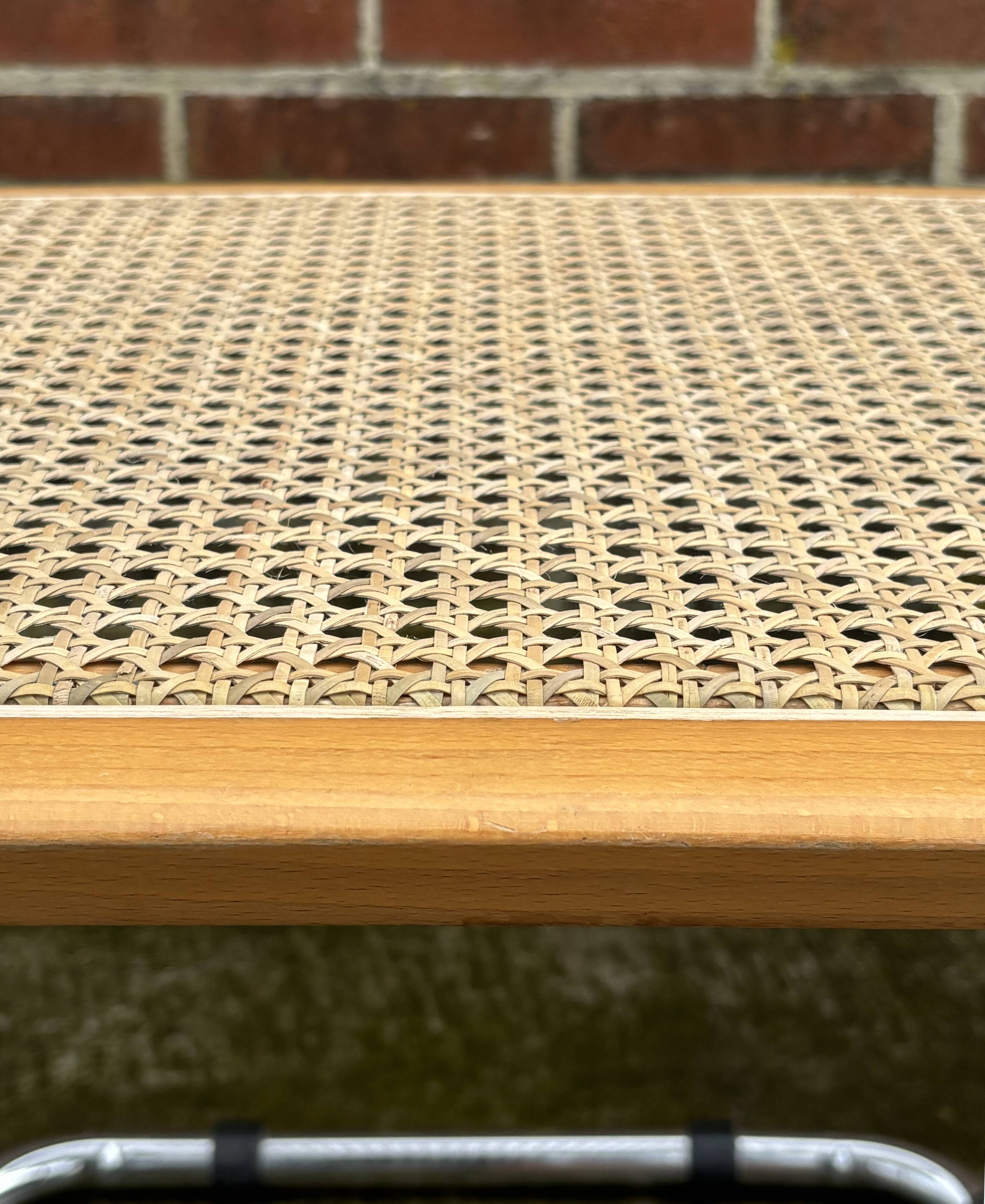 Set of 4 chairs model Cesca B32 designed by Marcel Breuer design