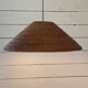 Rattan pendant lamp from the 60s
