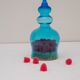Candy box in handblown art glass by Bertil Vallien for Kosta Boda, 1970s