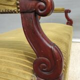 Sofa terminal velvet style Restoration