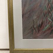 Peinture vintage aux oeillets