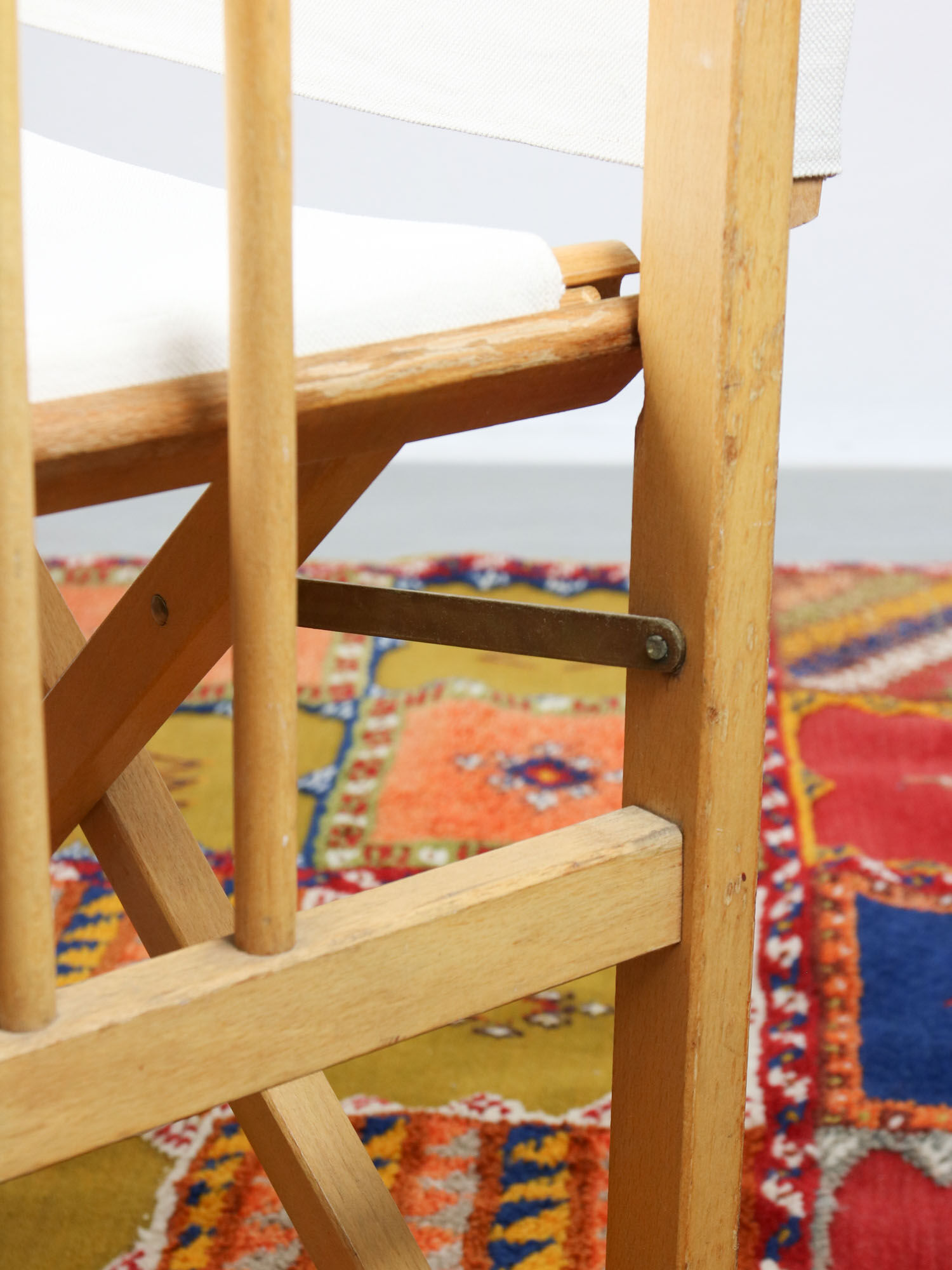 Vintage italian directors folding chair from calligaris