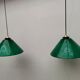 Green opaline pair
