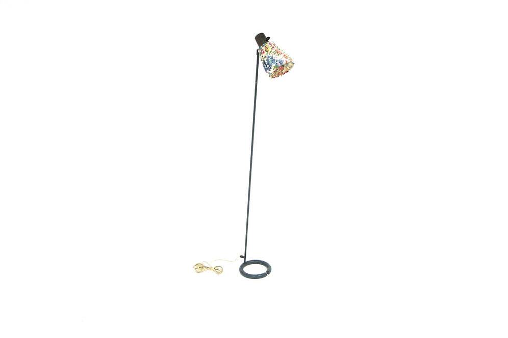 Scandinavian floor lamp "Model 560", Hans Bergström, Ateljé Lyktan, Sweden, 1950
