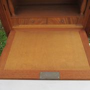 Louis XVI style mahogany secretary from the 19th century.