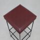 6x Minimalist bar stools, 60s