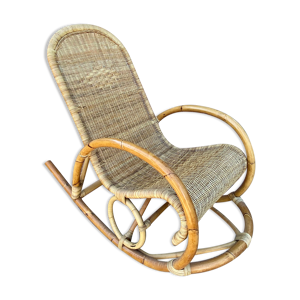 rocking-chair en bambou